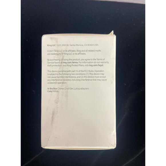 NEW - Ring Chime Plug In Chime for Ring‎ Devices Sealed - Picture 2 of 7